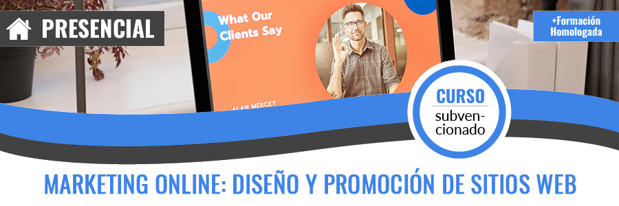 Curso gratis de COMM031PO Marketing online: diseño y promoción de sitios web presencial